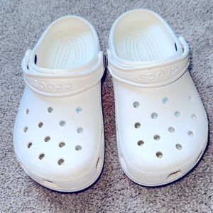 White crocs
